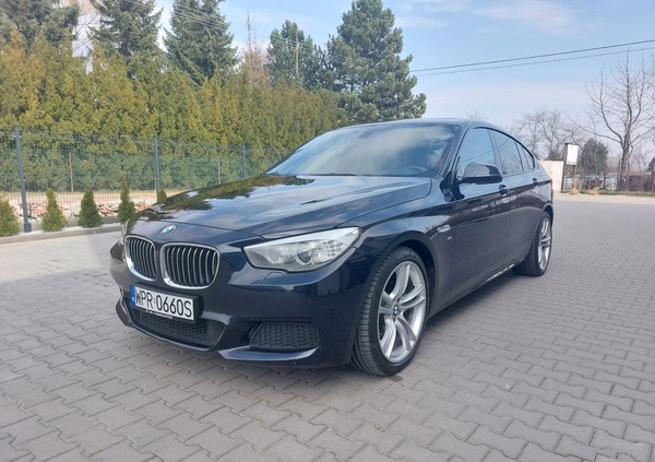 BMW 5GT cena 68000 przebieg: 232000, rok produkcji 2014 z Ogrodzieniec małe 211